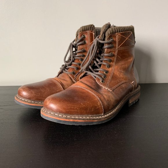 crevo camden cap toe boot